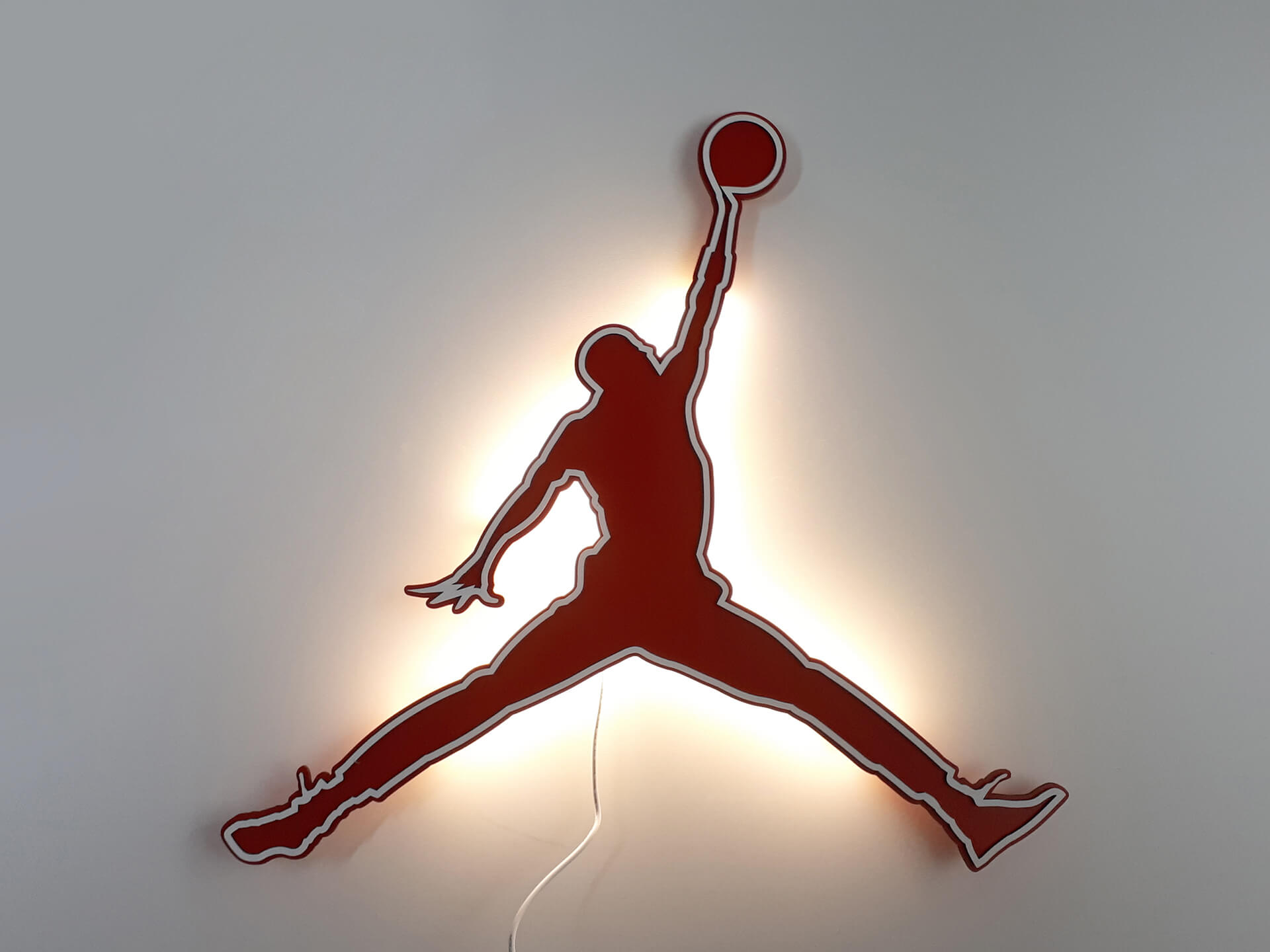 Επιτοίχιο Φωτιστικό Led "Red Jordan"