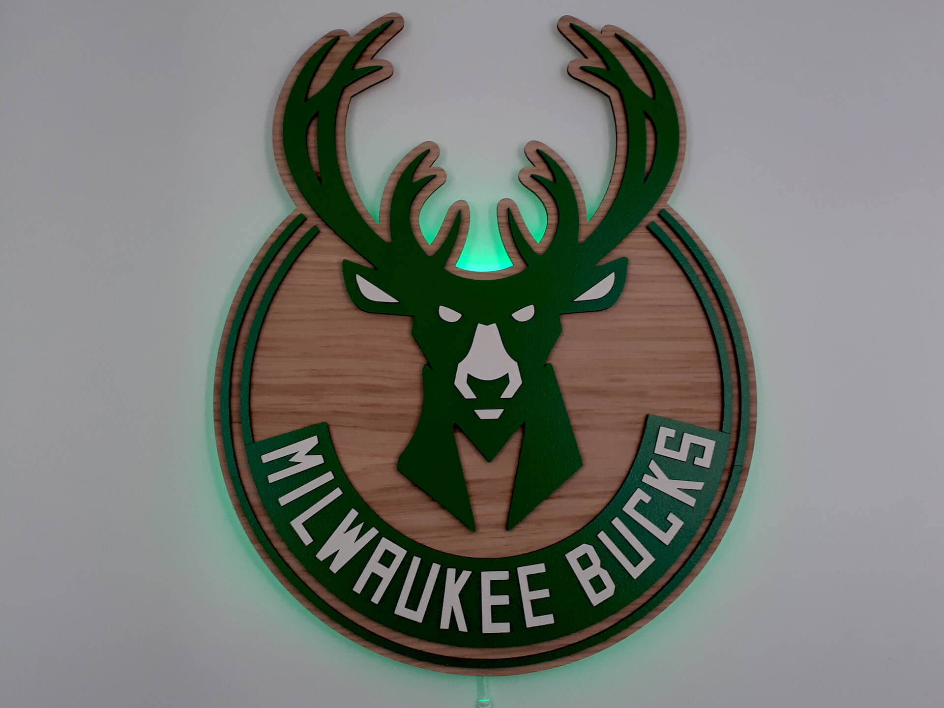 Επιτοίχιο Φωτιστικό Led "Milwaukee Bucks"