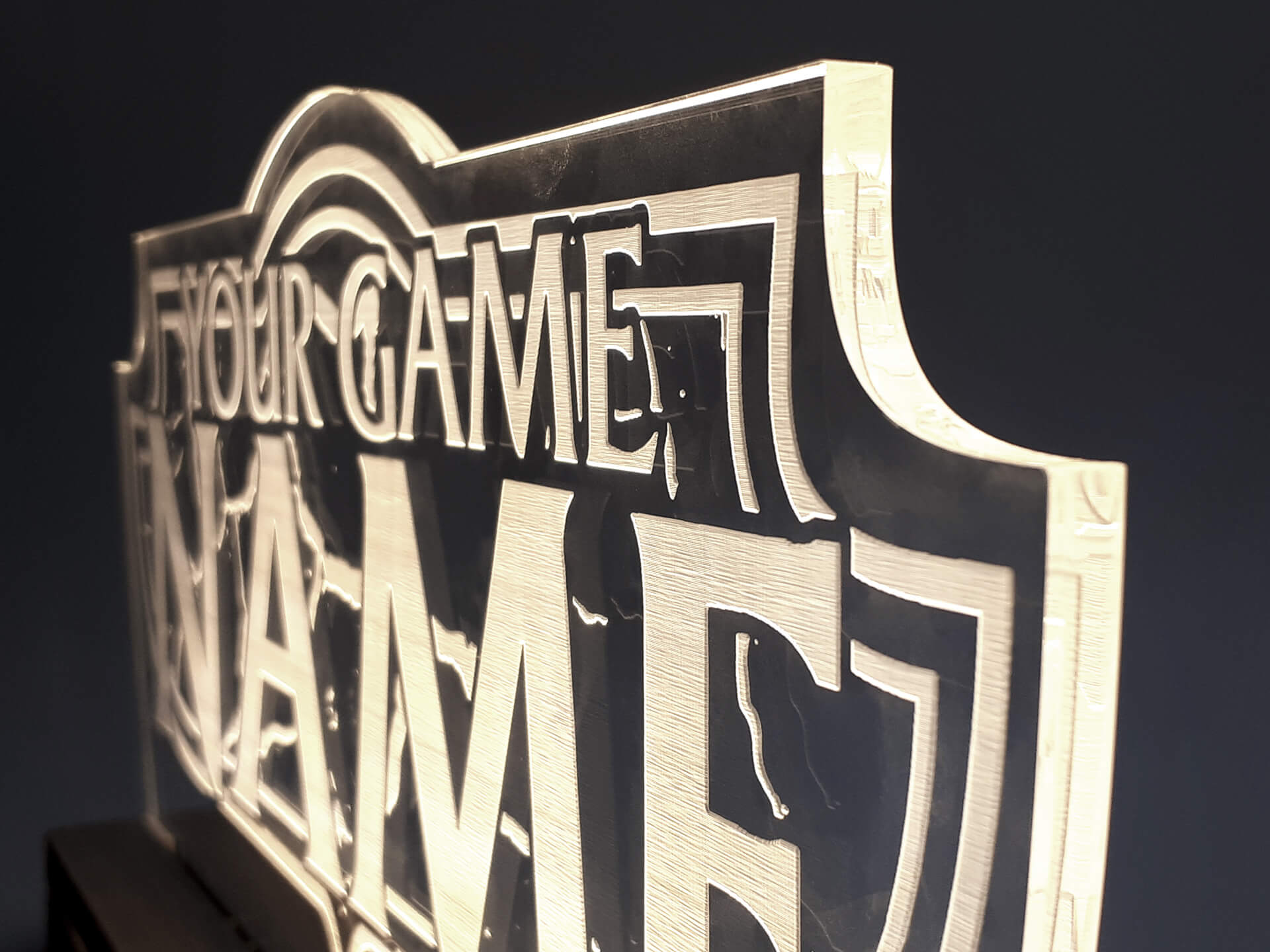 Φωτιστικό Led "Your Game Name"
