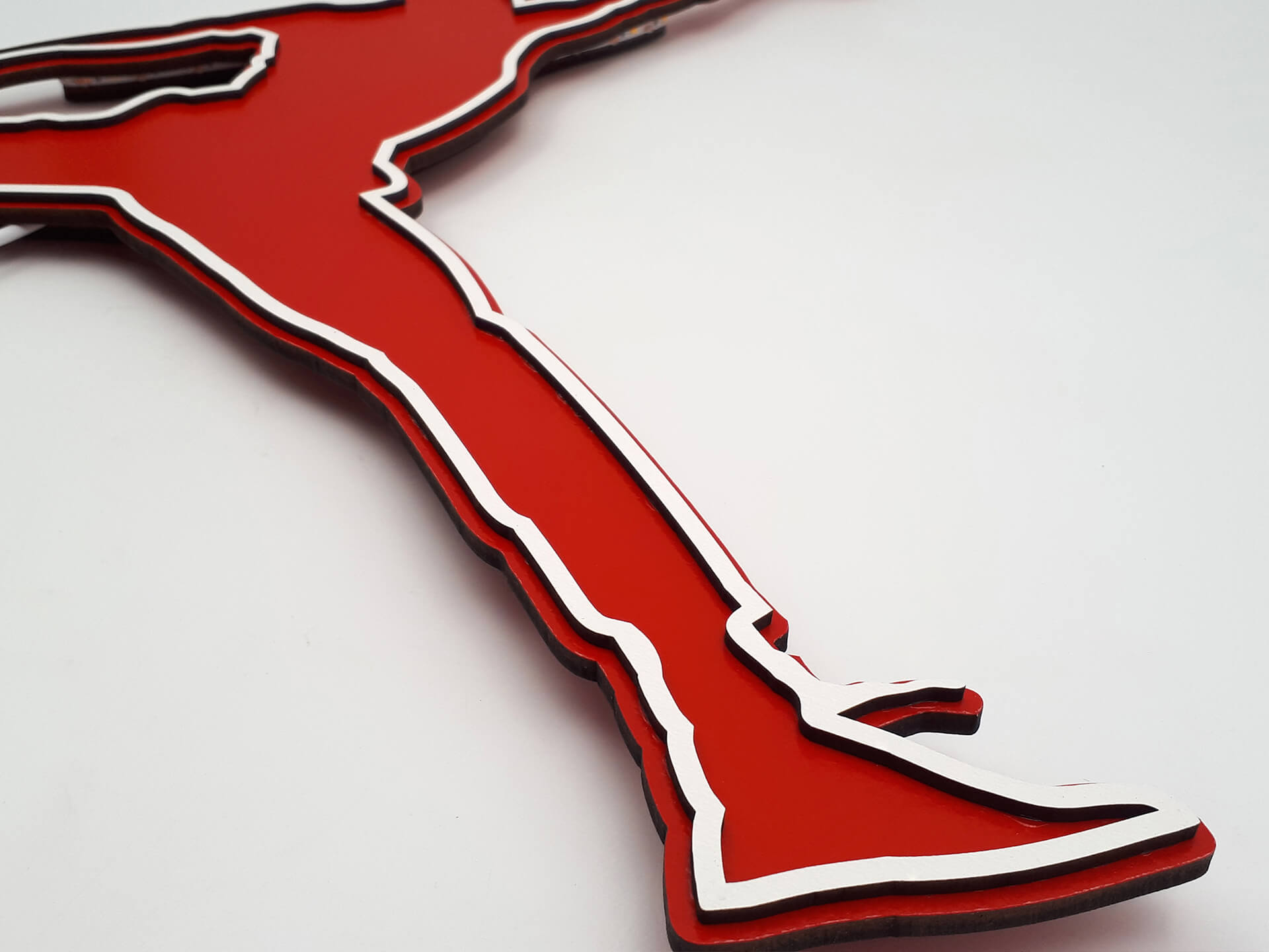 Επιτοίχιο Φωτιστικό Led "Red Jordan"