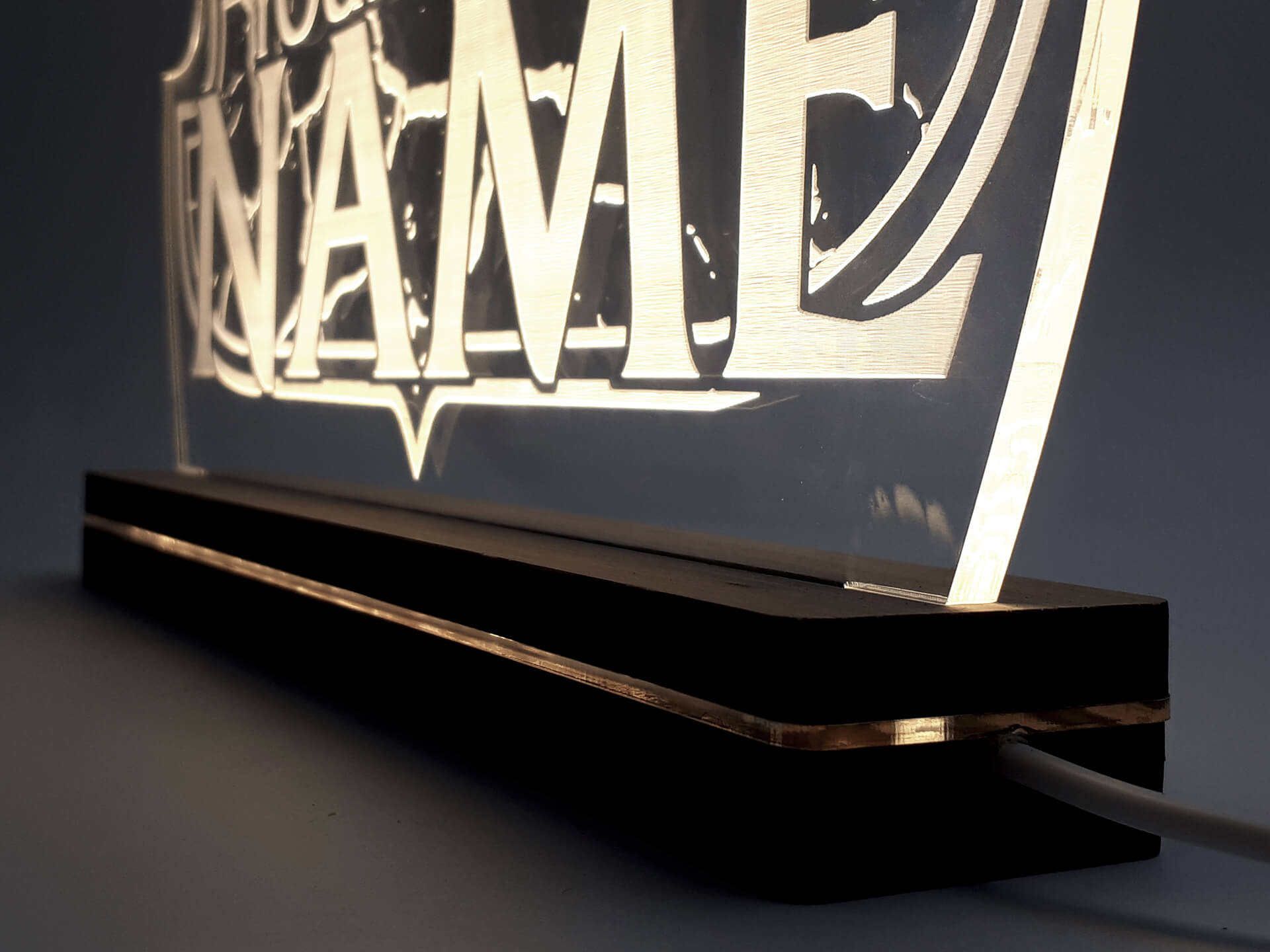 Φωτιστικό Led "Your Game Name"