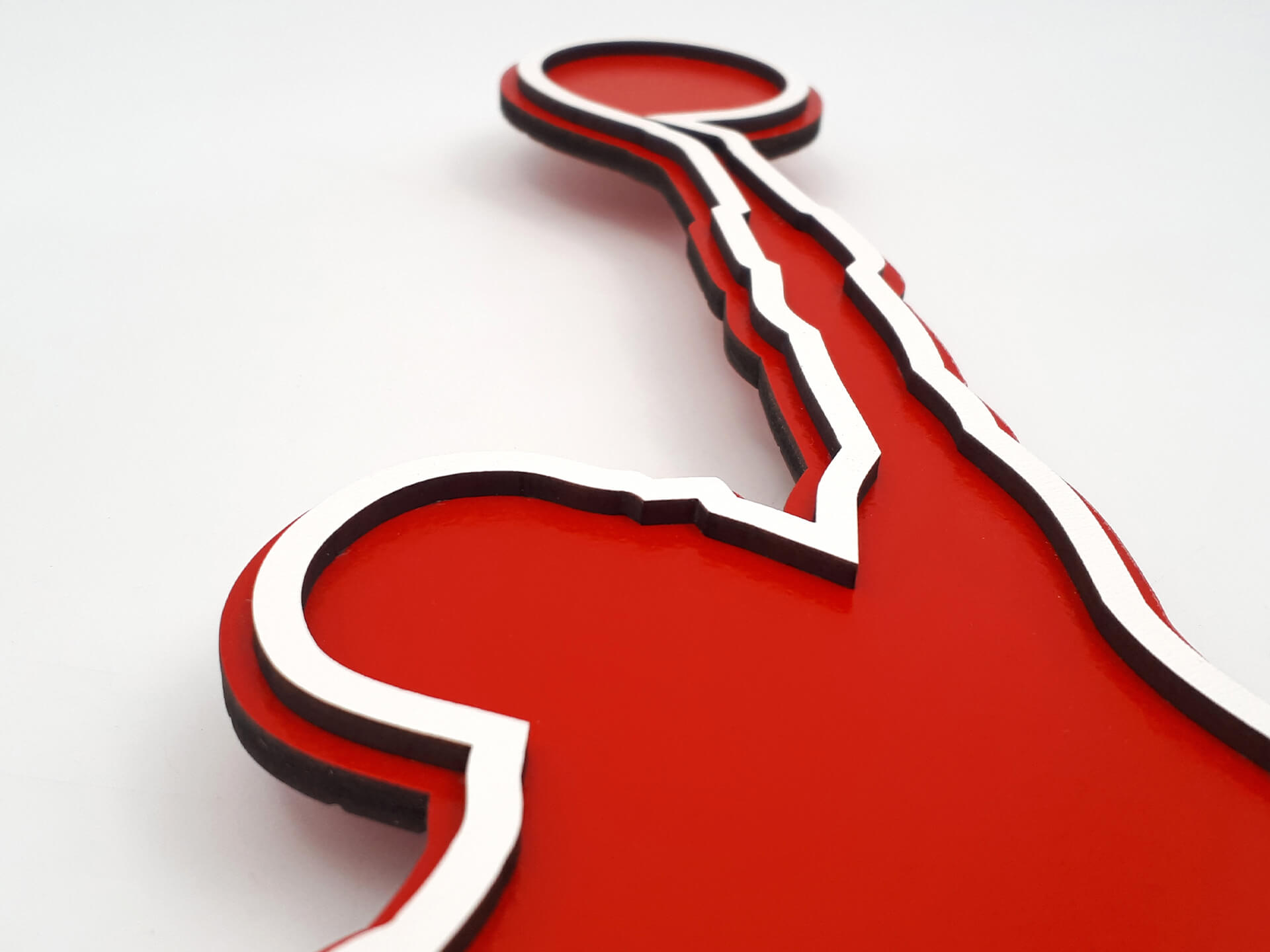 Επιτοίχιο Φωτιστικό Led "Red Jordan"