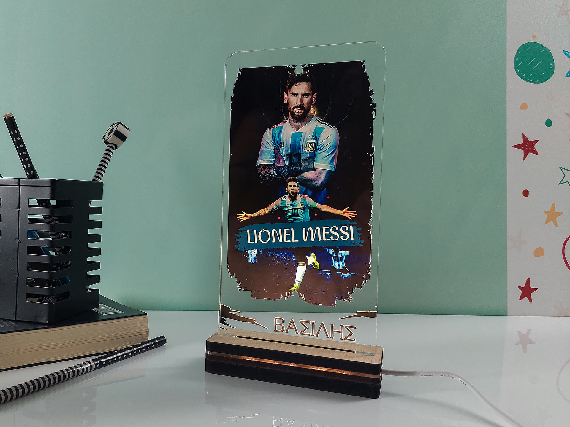 Φωτιστικό Led "Lionel Messi"