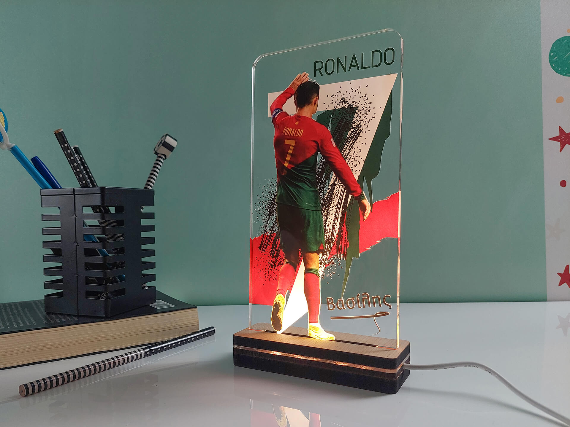 Φωτιστικό Led "Cristiano Ronaldo"